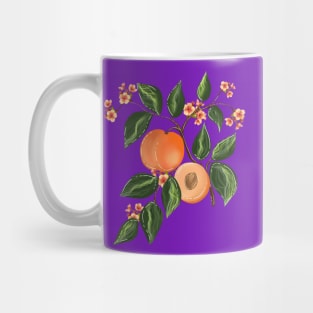 Peach pattern 3 Mug